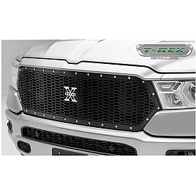 T-Rex Grille Insert - Mesh Steel Black Powder Coated - 7714651