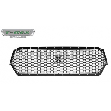 T-Rex Grille Insert - Mesh Steel Black Powder Coated - 7714651-4