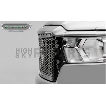 T-Rex Grille Insert - Mesh Steel Black Powder Coated - 7714651-5