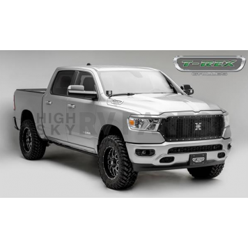 T-Rex Grille Insert - Mesh Steel Black Powder Coated - 7714651-6