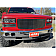 T-Rex Truck Products Grille Insert - Flush Horizontal Bar Rectangular Black Powder Coated Aluminum - 20150B