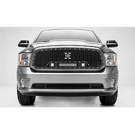 T-Rex Truck Products Grille Insert - Honeycomb  Black Powder Coated Steel - 7314581