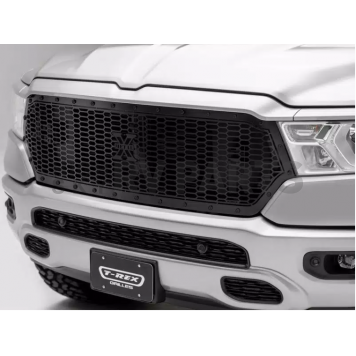 T-Rex Truck Products Grille Insert - Honeycomb  Black Powder Coated Steel - 7711221BR-1