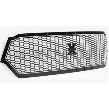 T-Rex Truck Products Grille Insert - Honeycomb  Black Powder Coated Steel - 7711221BR-2
