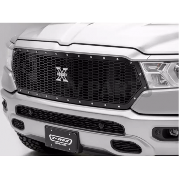 T-Rex Truck Products Grille Insert - Honeycomb  Black Powder Coated Steel - 7711221BR