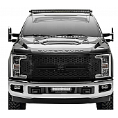 T-Rex Truck Products Grille Insert - Honeycomb  Black Powder Coated Steel - 7715371BR
