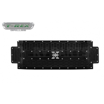 T-Rex Truck Products Grille Insert - Honeycomb  Black Powder Coated Steel - 7715471-1