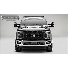 T-Rex Truck Products Grille Insert - Honeycomb  Black Powder Coated Steel - 7715471