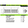 T-Rex Truck Products Grille Insert - Laser Cut Web Pattern Rectangular Black Mesh Aluminum - 6315791