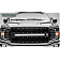 T-Rex Truck Products Grille Insert - Laser Cut Web Pattern Rectangular Black Powder Coated Steel - 7315711