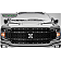 T-Rex Truck Products Grille Insert - Laser Cut Web Pattern Rectangular Black Powder Coated Steel - 7715891