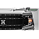 T-Rex Truck Products Grille Insert - Laser Cut Web Pattern Rectangular Black Powder Coated Steel - 7715891