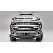 T-Rex Truck Products Grille Insert - Laser Cut Web Pattern Rectangular Brushed Aluminum - 6315785