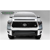 T-Rex Truck Products Grille Insert - Mesh Oval Black Powder Coated Mild Steel - 6719661