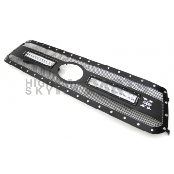 T-Rex Truck Products Grille Insert - Mesh Rectangular Black Powder Coated Mild Steel - 6319661-1