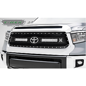 T-Rex Truck Products Grille Insert - Mesh Rectangular Black Powder Coated Mild Steel - 6319661