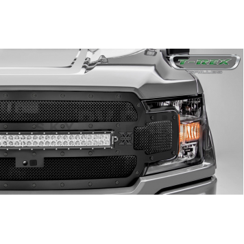 T-Rex Truck Products Grille Insert - Mesh Rectangular Black Powder Coated Steel - 6315751-1