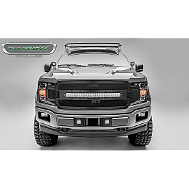 T-Rex Truck Products Grille Insert - Mesh Rectangular Black Powder Coated Steel - 6315751