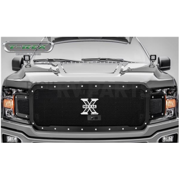 T-Rex Truck Products Grille Insert - Mesh Rectangular Black Powder Coated Steel - 6715791-1