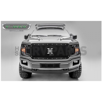 T-Rex Truck Products Grille Insert - Mesh Rectangular Black Powder Coated Steel - 6715791