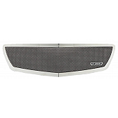 T-Rex Truck Products Grille Insert - Mesh Rectangular Polished Stainless Steel - 56850