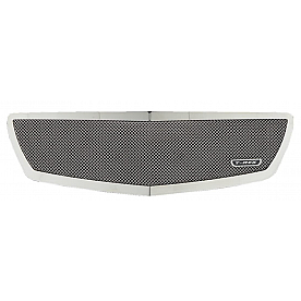 T-Rex Truck Products Grille Insert - Mesh Rectangular Polished Stainless Steel - 56850