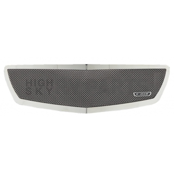 T-Rex Truck Products Grille Insert - Mesh Rectangular Polished Stainless Steel - 56850