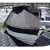 Taylor Made Boat Cover Center Console Boat Gray Polyester - 70191