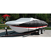 Taylor Made Boat Cover V-Hull Runabout Boat Gray Polyester - 70910