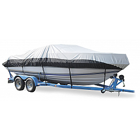Taylor Made Boat Cover V-Hull Runabout Boat Gray Polyester - 70903
