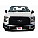 TFP (International Trim) Grille Insert - ABS Plastic Black Gloss - 68756GIB