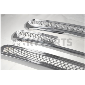 TFP (International Trim) Grille Insert - ABS Plastic Chrome Plated - 68566GI-1