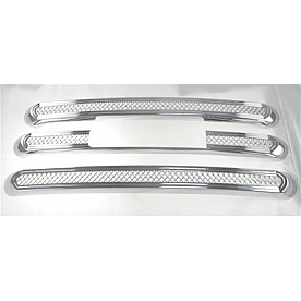 TFP (International Trim) Grille Insert - ABS Plastic Chrome Plated - 68566GI