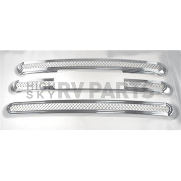 TFP (International Trim) Grille Insert - ABS Plastic Chrome Plated - 68566GI