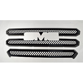 TFP (International Trim) Grille Insert - ABS Plastic Gloss Black - 68606GIB