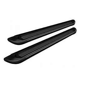 Black Horse Offroad Running Board Aluminum Stationary Black - TRT685