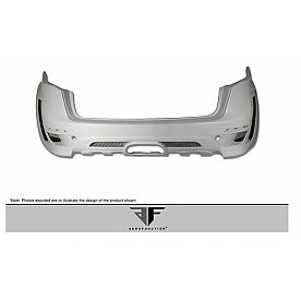 Extreme Dimensions Bumper Cover Plain Aero Function AF-4 Fiberglass - 108864
