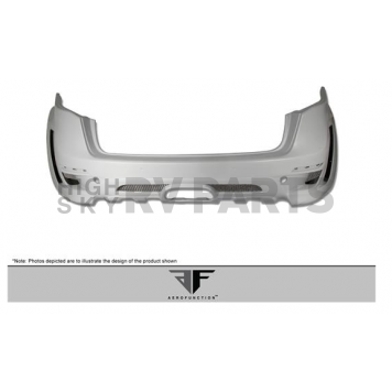 Extreme Dimensions Bumper Cover Plain Aero Function AF-4 Fiberglass - 108864