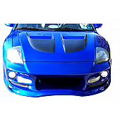 DuraFlex Bumper Cover Plain  Bomber Fiberglass - 100116