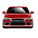 DuraFlex Bumper Cover Plain  Evo X V2 Fiberglass - 109320