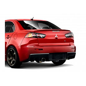 DuraFlex Bumper Cover Plain  Evo X V2 Fiberglass - 109321