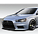 DuraFlex Bumper Cover Plain  Evo X V3 Fiberglass - 109413