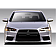 DuraFlex Bumper Cover Plain  Evo X V3 Fiberglass - 109413