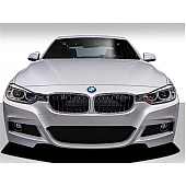 DuraFlex Bumper Cover Plain  M-Sport Fiberglass - 109408
