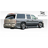 DuraFlex Bumper Cover Plain  Platinum Fiberglass - 100332