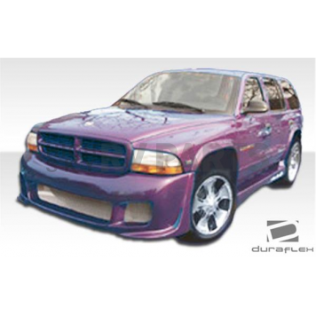 DuraFlex Bumper Cover Plain  Platinum Fiberglass - 101812