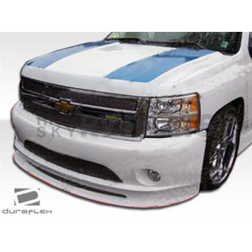 DuraFlex Bumper Cover Plain  Platinum Fiberglass - 105238