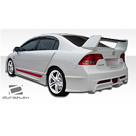 DuraFlex Bumper Cover Plain  R-Spec Fiberglass - 104429