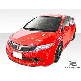DuraFlex Bumper Cover Plain  Renzo Fiberglass - 107434