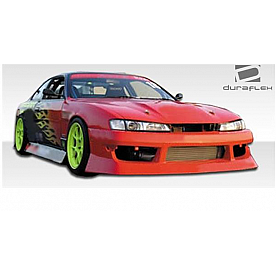 DuraFlex Bumper Cover Plain  V-Speed Fiberglass - 101901